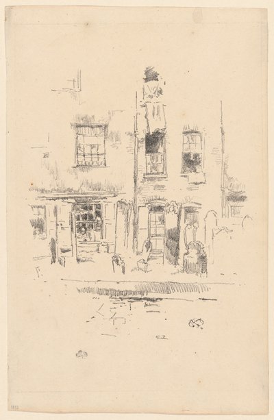 kilise bahçesi by James Abbott McNeill Whistler