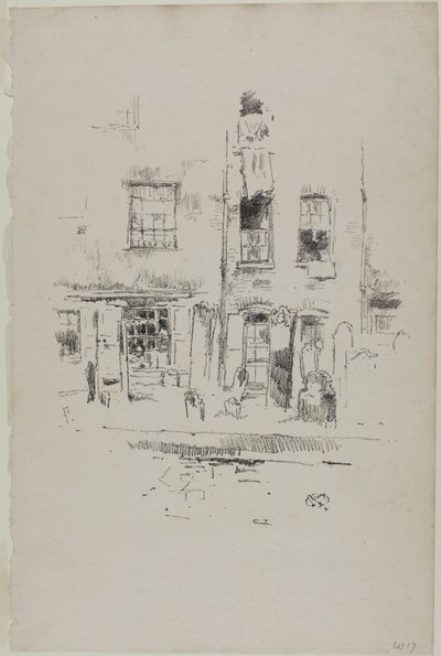 kilise bahçesi by James Abbott McNeill Whistler
