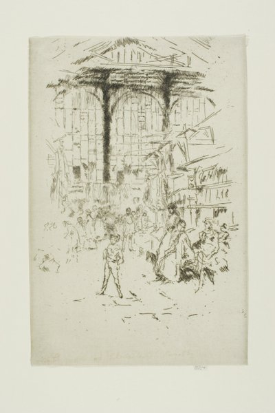 Kıyafet Değişimi, Houndsditch, No. 2 by James Abbott McNeill Whistler