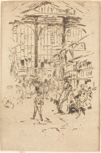 Kıyafet Değişimi, No.II by James Abbott McNeill Whistler
