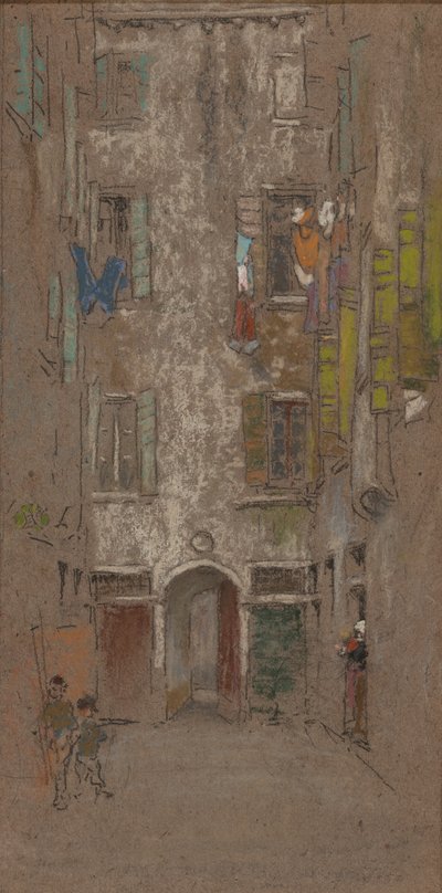 Paradiso Court by James McNeill Whistler