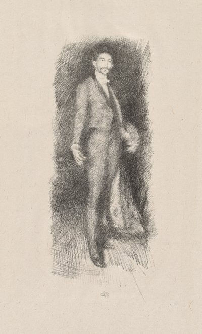 Kont Robert de Montesquiou, No. 2 by James Abbott McNeill Whistler