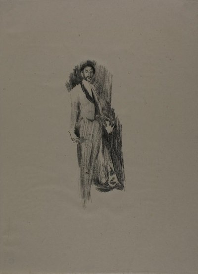 Kont Robert de Montesquiou, No. 2 by James Abbott McNeill Whistler