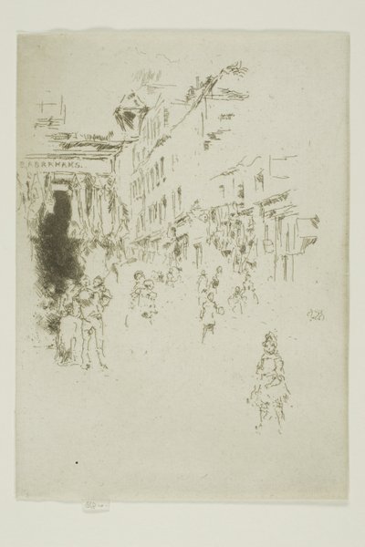 Cutler Caddesi, Houndsditch by James Abbott McNeill Whistler
