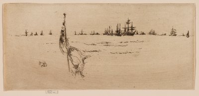 Bayrağı Daldırmak by James Abbott McNeill Whistler