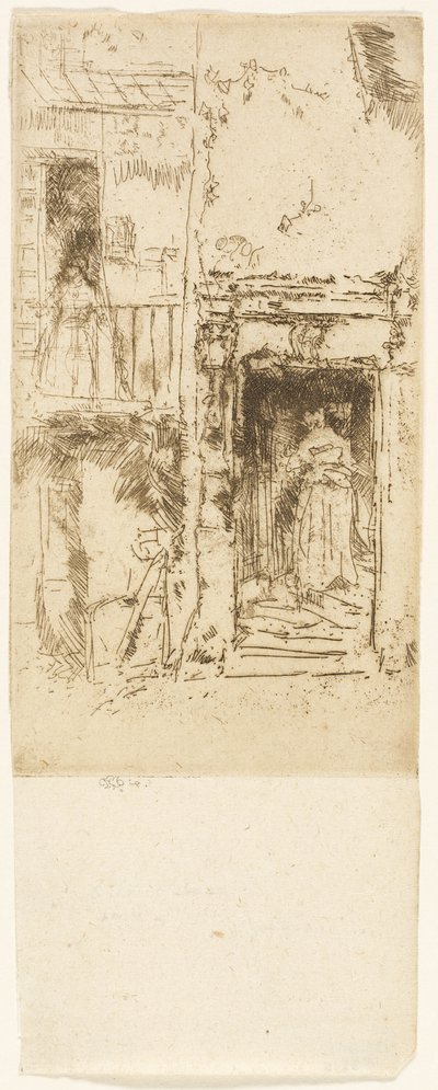 Giriş, Ahır - Göller by James Abbott McNeill Whistler