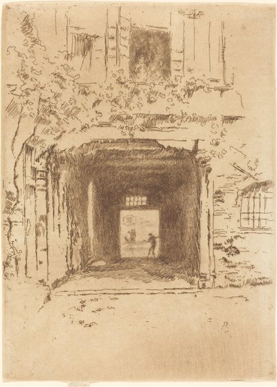Kapı ve Asma by James Abbott McNeill Whistler