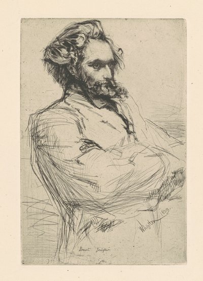 drouet by James Abbott McNeill Whistler