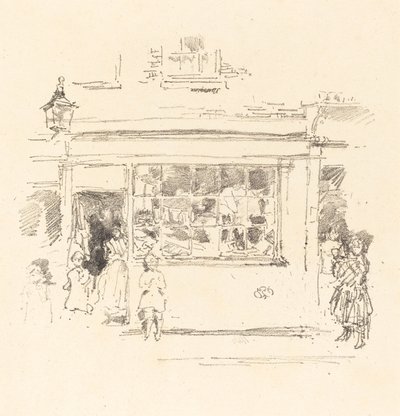 Drury Lane Paçavraları by James Abbott McNeill Whistler