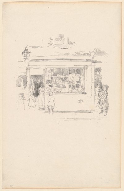Drury Lane Paçavraları by James Abbott McNeill Whistler