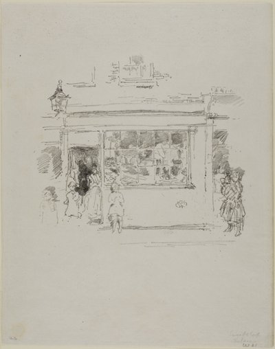 Drury Lane Paçavraları by James Abbott McNeill Whistler