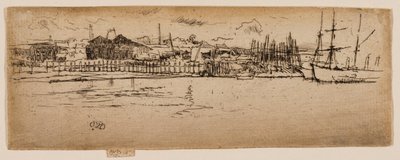 Kuru Rıhtım, Southampton by James Abbott McNeill Whistler
