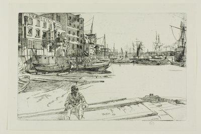 Kartal İskelesi by James Abbott McNeill Whistler