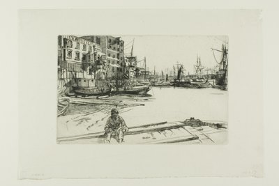 Kartal İskelesi by James Abbott McNeill Whistler