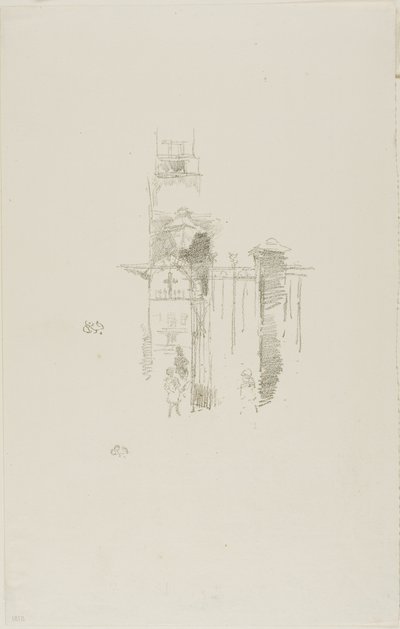 Giriş kapısı by James Abbott McNeill Whistler