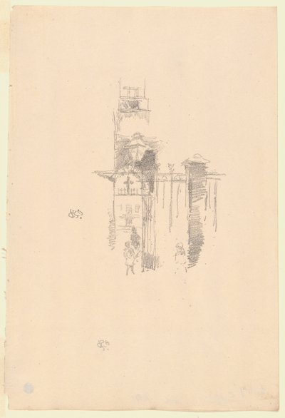Giriş kapısı by James Abbott McNeill Whistler