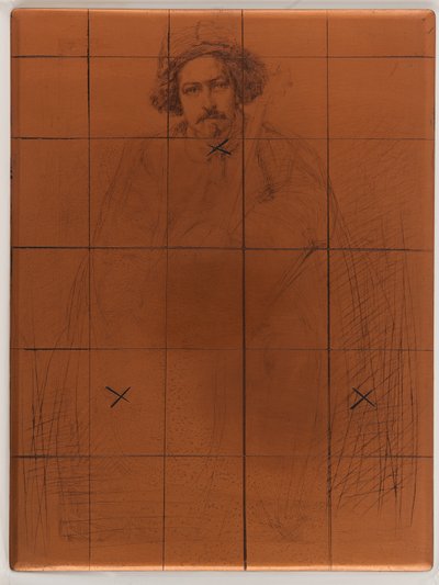 Dağlama plakası: Becquet by James Abbott McNeill Whistler