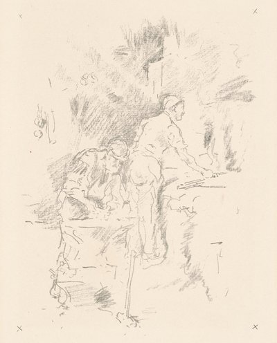 Baba ve oğul by James Abbott McNeill Whistler