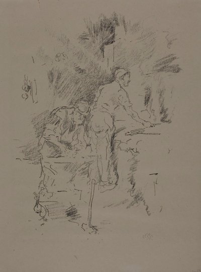 Baba ve oğul by James Abbott McNeill Whistler