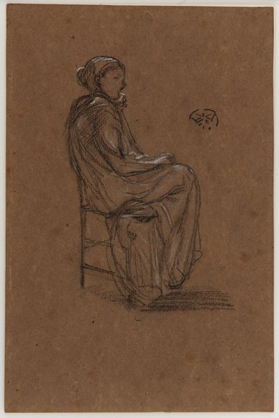 Kadın Figürü, Oturan by James Abbott McNeill Whistler