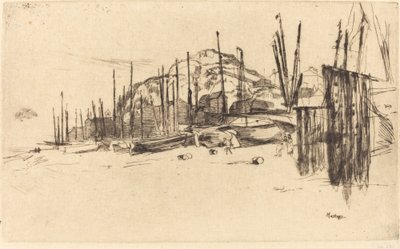 Balıkçı Tekneleri, Hastings by James Abbott McNeill Whistler