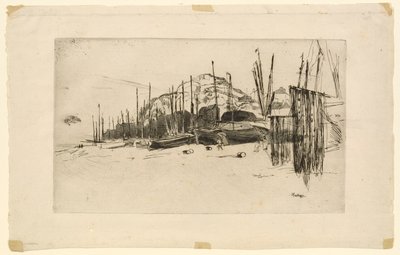 Balıkçı Tekneleri, Hastings by James Abbott McNeill Whistler
