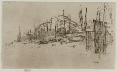 Balıkçı Tekneleri, Hastings by James Abbott McNeill Whistler