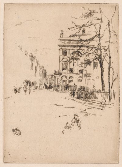 Fitzroy Meydanı by James Abbott McNeill Whistler