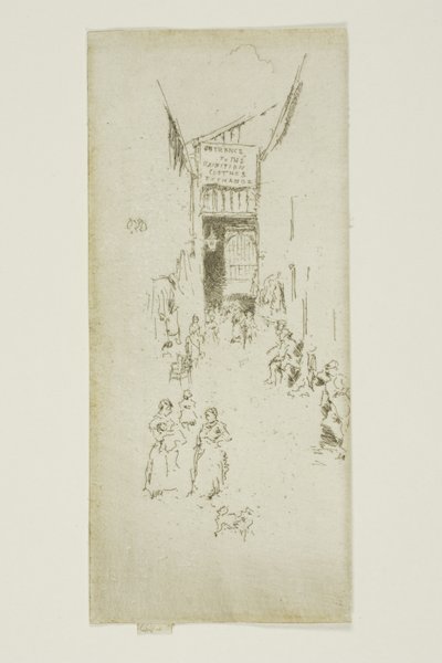 Fleur-de-lys Geçidi by James Abbott McNeill Whistler