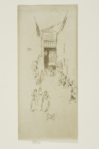 Fleur-de-lys Geçidi by James Abbott McNeill Whistler