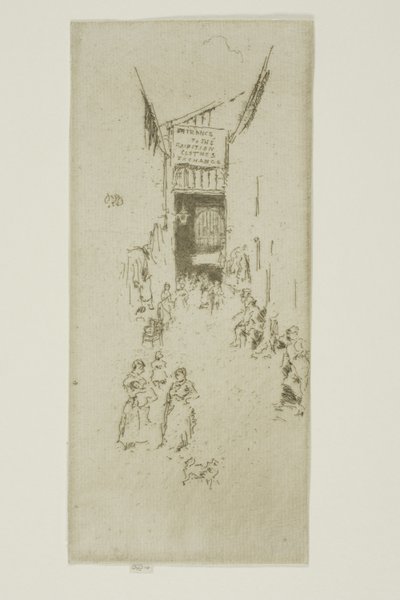 Fleur-de-lys Geçidi by James Abbott McNeill Whistler