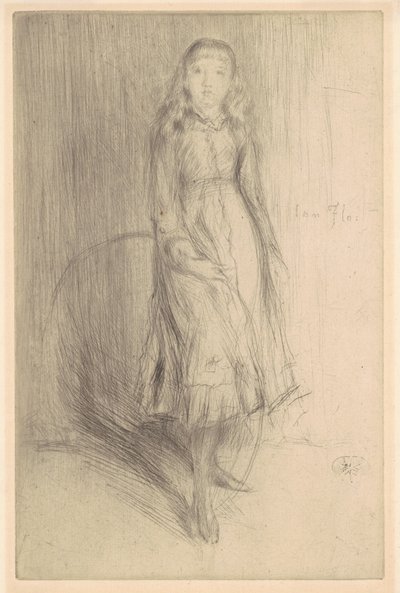Floransa Leyland by James Abbott McNeill Whistler