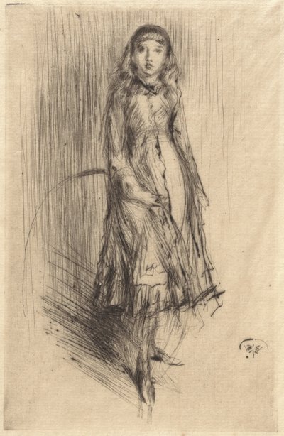 Floransa Leyland by James Abbott McNeill Whistler