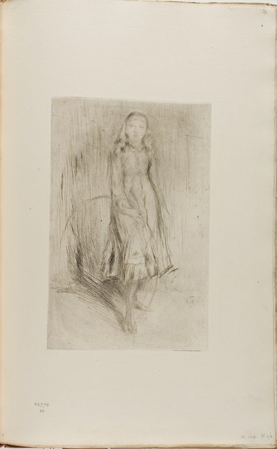 Floransa Leyland by James Abbott McNeill Whistler