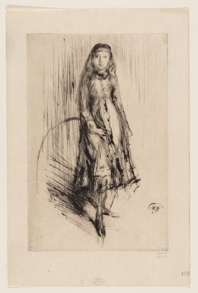 Floransa Leyland by James Abbott McNeill Whistler