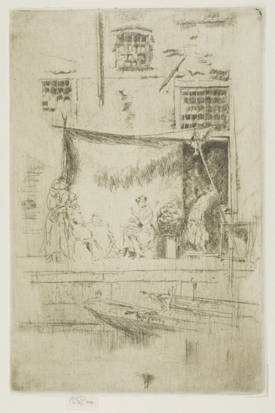 Meyve tezgahı by James Abbott McNeill Whistler