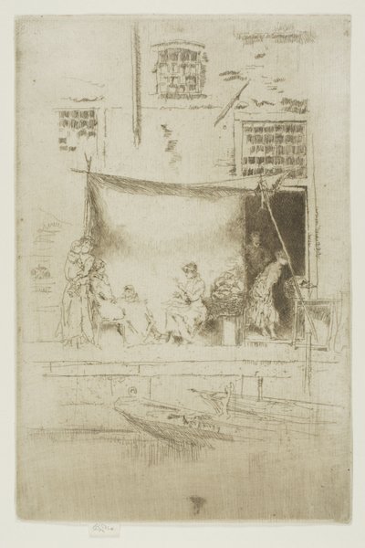 Meyve tezgahı by James Abbott McNeill Whistler