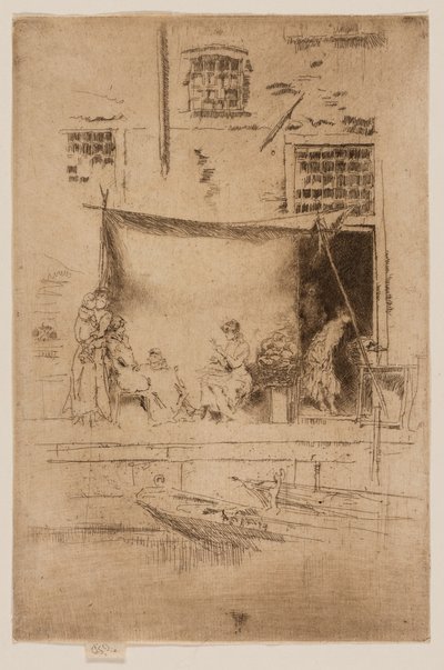 Meyve tezgahı by James Abbott McNeill Whistler