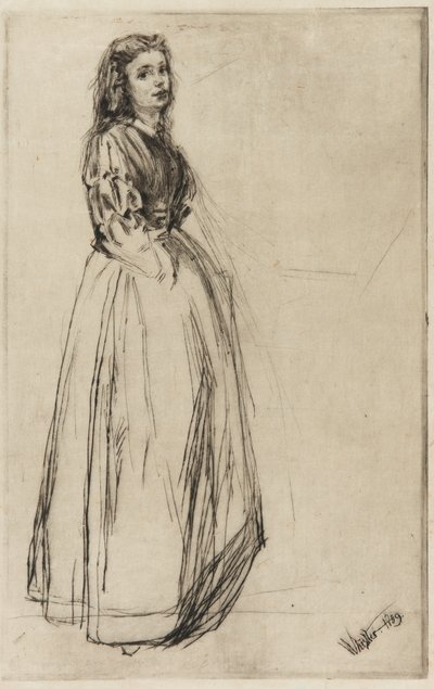 Füme, Ayakta by James Abbott McNeill Whistler