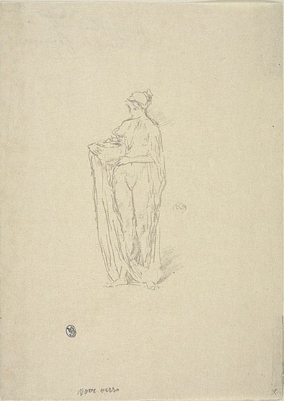 kase ile kız by James Abbott McNeill Whistler
