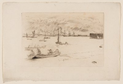 yeşil alan by James Abbott McNeill Whistler