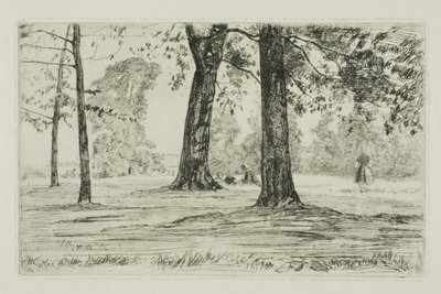 Greenwich Parkı by James Abbott McNeill Whistler