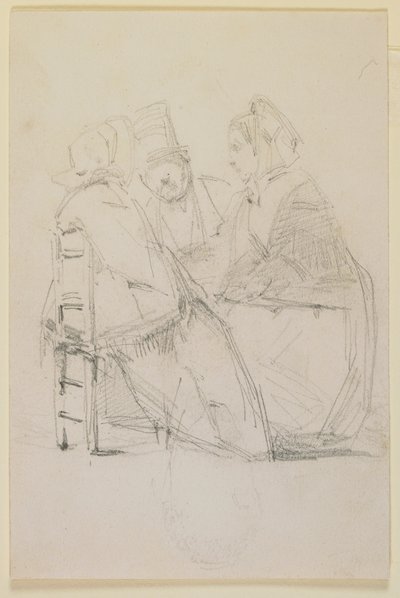 Grup Sohbeti by James Abbott McNeill Whistler