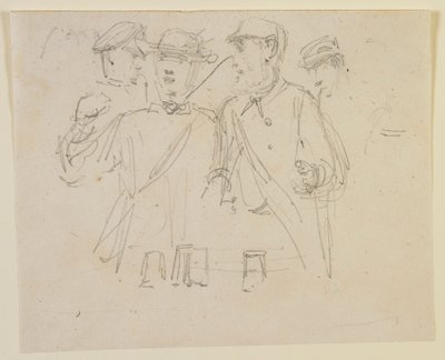 dört kişilik grup by James Abbott McNeill Whistler