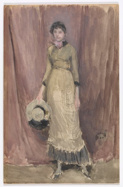Menekşe ve Kehribarda Uyum by James Abbott McNeill Whistler