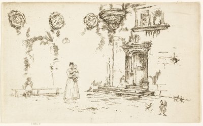 Otel Lallemant, Bourges by James Abbott McNeill Whistler