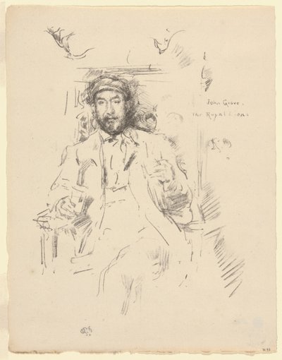 John Korusu by James Abbott McNeill Whistler