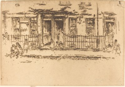 Adalet Yürüyüşü - Chelsea by James Abbott McNeill Whistler