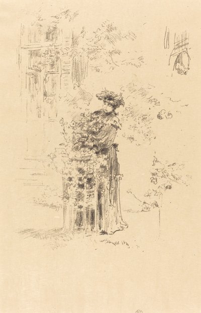 güzel bahçıvan by James Abbott McNeill Whistler