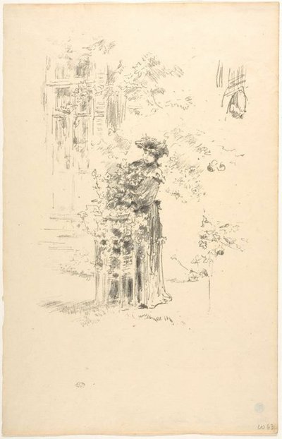 güzel bahçıvan by James Abbott McNeill Whistler